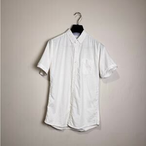 Onia Linen Short Sleeve Shirt - Size S